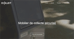 Desktop Screenshot of ecollect.fr