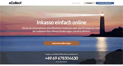 Desktop Screenshot of ecollect.de